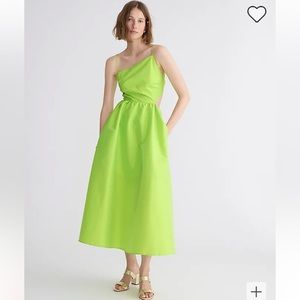 NWT J. Crew Limited-Edition Side Cutout Midi Dress.  Size 00